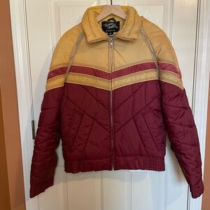 Vintage Weather Watch by Pacific Trail 70s Retro Puffer Jacket/Vest